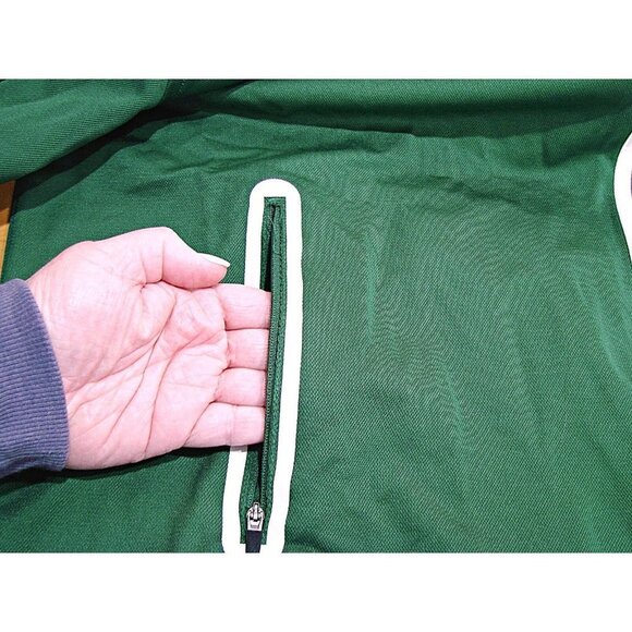 Nike Dri Fit Mens Basketball Warm-up Full Zip Jacket Green Sz XL "E" Basketball - Picture 9 of 12